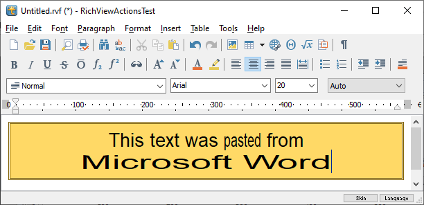 Тест, скопированный из Microsoft Word Тест, скопированный из Microsoft Word