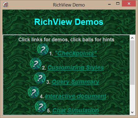 Рисунки «hotspot» меняются под мышиным курсором