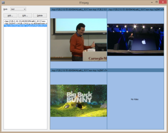 Демонстрационный проект FFmpeg